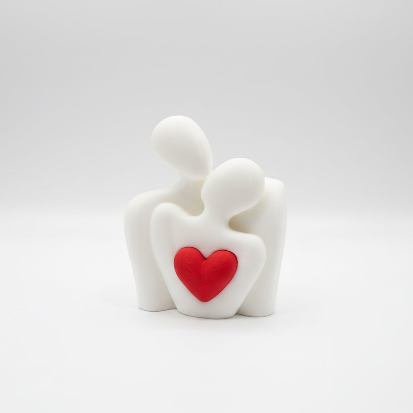 Together in Love Abstract Statue
