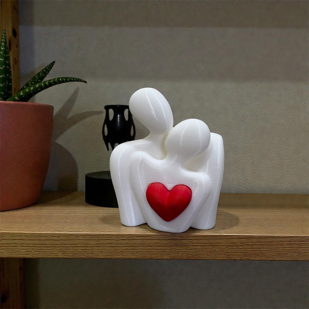 Together in Love Abstract Statue