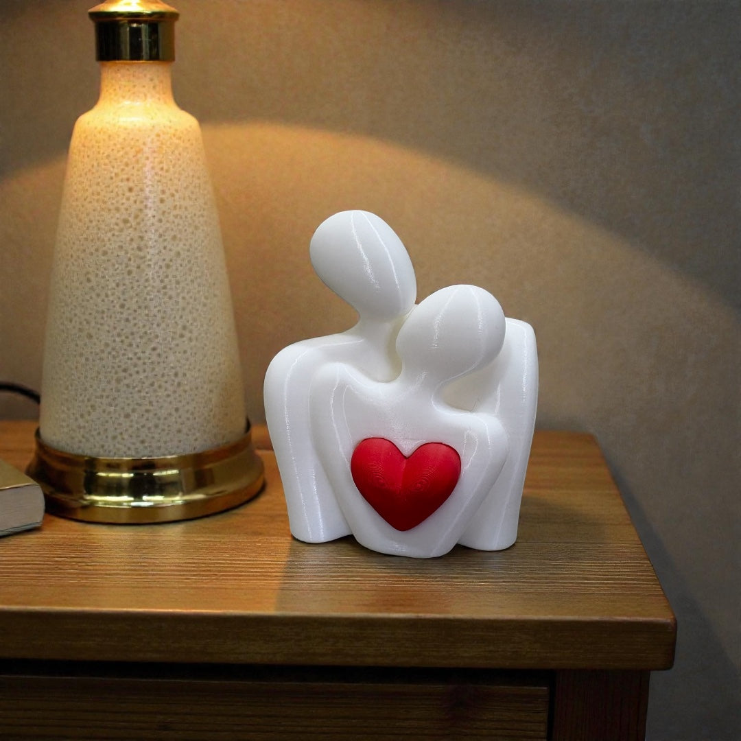 Together in Love Abstract Statue