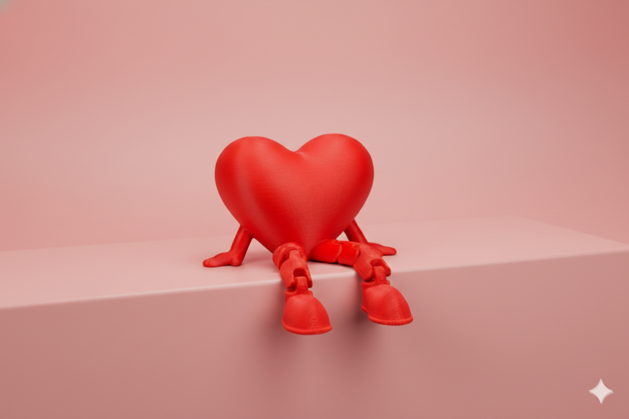 Articulated Heart Figure