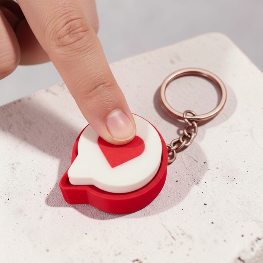 Heart Pop Notification Clicker Fidget