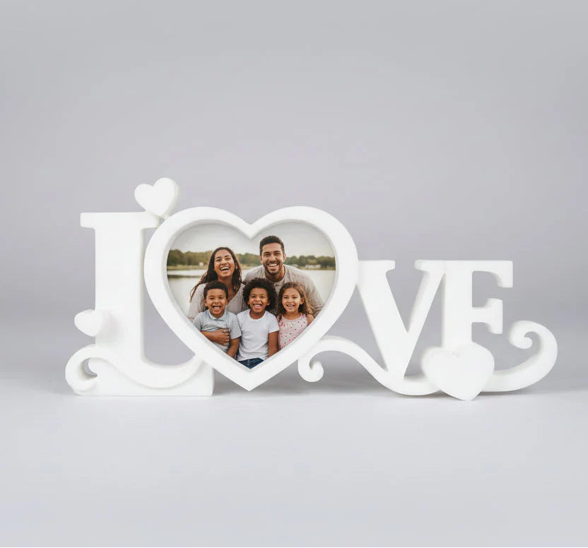 Romantic Heart Picture Frame