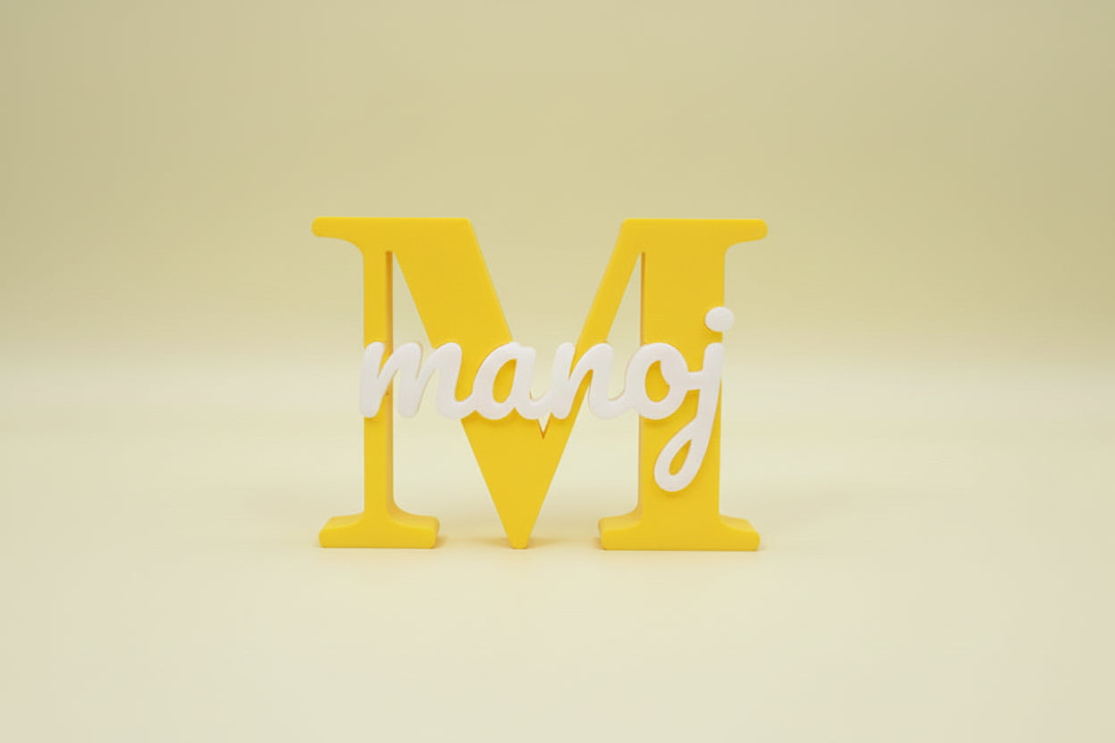 Personalized Letter Name Decor