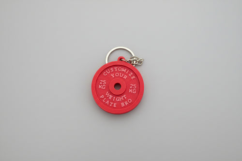 Custom Weight Plate Keychains